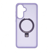 Evelatus Samsung Galaxy A57 Shield Case With MagSafe &amp; Stand Matte Ring Lavender Purple
