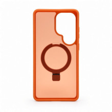 Evelatus Samsung Galaxy S26 Ultra Shield Case With MagSafe &amp; Stand Matte Ring Orange