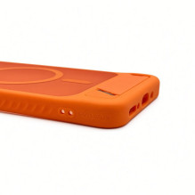 Evelatus Samsung Galaxy A17 4G / A17 5G Rubber Coated MagSafe With Stand Case Orange Evelatus Samsung Galaxy A17 4G / A17 5G Rubber Coated MagSafe With Stand Case Orange