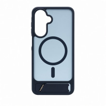 Evelatus Samsung Galaxy A17 4G / A17 5G Rubber Coated MagSafe With Stand Case Navy Blue Evelatus Samsung Galaxy A17 4G / A17 5G Rubber Coated MagSafe With Stand Case Navy Blue