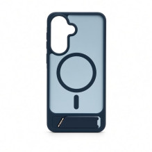 Evelatus Samsung Galaxy A37 / A36 Rubber Coated MagSafe With Stand Case Navy Blue Evelatus Samsung Galaxy A37 / A36 Rubber Coated MagSafe With Stand Case Navy Blue