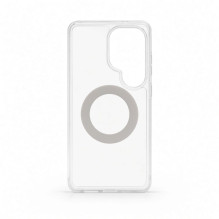 Evelatus Samsung Galaxy S26 Ultra Hybird Case With Magsafe PC+TPU 360 Metal Stand Transparent