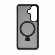 Evelatus Samsung Galaxy S26 Shield Case With MagSafe &amp; Stand Matte Ring Black