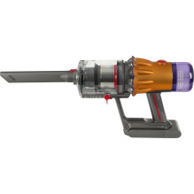 Dyson V12 Detect Slim Absolute belaidis stiebinis dulkių siurblys 545W Yellow / Nickel 2023