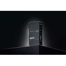 Teltonika RUT142 Industrial Router, WiFi 4, RS232, 2x RJ45 100Mb / s, IP30
