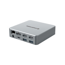 Conceptronic DONN25G 15-in-1 DisplayLink USB 3.2 Gen 2 Docking Station, Triple 4K60Hz, HDMI, DP, USB Conceptronic DONN25G 15-in-1 DisplayLink USB 3.2 Gen 2 Docking Station, Triple 4K60Hz, HDMI, DP, USB
