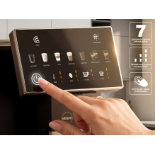 ELDOM ECA10 AUTOMATINIS SLĖGIO KAVOS APARATAS SU 7 PROGRAMOMIS ELDOM ECA10 AUTOMATINIS SLĖGIO KAVOS APARATAS SU 7 PROGRAMOMIS