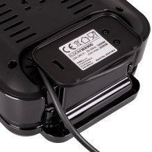 ELDOM WA900 VAKLINĖ LENTELĖ 1200W JUODA ELDOM WA900 VAKLINĖ LENTELĖ 1200W JUODA