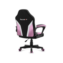 Vaikiška žaidimų kėdė Huzaro Ranger 1.0, rožinė, tinklelio imitacija Vaikiška žaidimų kėdė Huzaro Ranger 1.0, rožinė, tinklelio imitacija