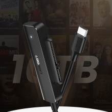 Ugreen USB-C 3.0 adapteris 2,5 colio SATA diskui, 50 cm Silver AV144
