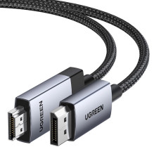 Ugreen DisplayPort to HDMI cable DP119 4K 1 m one-way