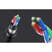 Ugreen AUX cable mini jack 3.5 mm (male) - mini jack 3.5 mm (male) 3 m Black Ugreen AUX cable mini jack 3.5 mm (male) - mini jack 3.5 mm (male) 3 m Black