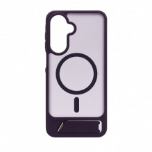 Evelatus Samsung Galaxy A17 4G / A17 5G Rubber Coated MagSafe With Stand Case Purple