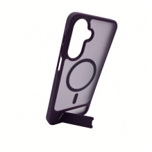 Evelatus Samsung Galaxy A17 4G / A17 5G Rubber Coated MagSafe With Stand Case Purple