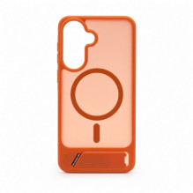 Evelatus Samsung Galaxy A37 / A36 Rubber Coated MagSafe With Stand Case Orange