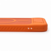 Evelatus Samsung Galaxy A37 / A36 Rubber Coated MagSafe With Stand Case Orange