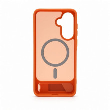 Evelatus Samsung Galaxy A57 Rubber Coated MagSafe With Stand Case Orange Evelatus Samsung Galaxy A57 Rubber Coated MagSafe With Stand Case Orange