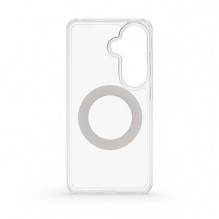 Evelatus Samsung Galaxy S26 Hybird Case With Magsafe PC+TPU 360 Metal Stand Transparent