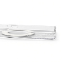 Evelatus Samsung Galaxy S26 Hybird Case With Magsafe PC+TPU 360 Metal Stand Transparent