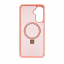Evelatus Samsung Galaxy A17 4G / A17 5G Shield Case With MagSafe &amp; Stand Matte Ring Light Pink