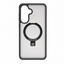 Evelatus Samsung Galaxy A57 Shield Case With MagSafe &amp; Stand Matte Ring Smoke Grey