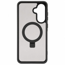 Evelatus Samsung Galaxy A57 Shield Case With MagSafe &amp; Stand Matte Ring Smoke Grey