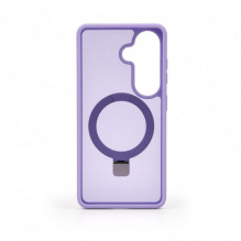 Evelatus Samsung Galaxy S26 Shield Case With MagSafe &amp; Stand Matte Ring Lavender Purple