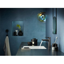 Praustuvo maišytuvas Hansgrohe Talis E 110 71710340, juodas Praustuvo maišytuvas Hansgrohe Talis E 110 71710340, juodas