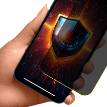 3MK 3mk šilkinė matinė privatumo suteikianti matinė plėvelė, skirta „iPhone 14 Pro“