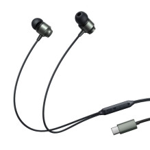 Joyroom Joyroom JR-EC06 Į ausis įdedamos USB-C ausinės – pilkos