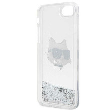 Karl Lagerfeld Karl Lagerfeld KLHCI8LNHCCS iPhone 7 / 8 / SE 2020 / 2022 sidabrinis / sidabrinis kietas dėklas su blizgu Karl Lagerfeld Karl Lagerfeld KLHCI8LNHCCS iPhone 7 / 8 / SE 2020 / 2022 sidabrinis / sidabrinis kietas dėklas su blizgu
