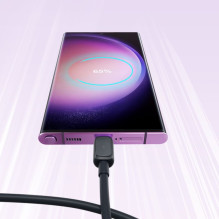 Joyroom Joyroom Daugiaspalvė serija A14 USB-A / USB-C 3A Laidas 1,2 m - juodas