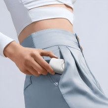 Wozinsky Wozinsky WF16-YLS 5000mAh 15W „Lightning“ mini išorinė baterija su integruotu USB-C Cable ir Apple laikrodžio į
