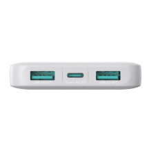 Joyroom Powerbank Joyroom JR-PBF12 10000mAh 2.4A 2x USB-A 1x USB-C - white