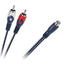 Cable 1 x RCA female - 2 x...