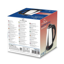 Titanum TKK102S Electric kettle 1.8L 1800W Silver Titanum TKK102S Electric kettle 1.8L 1800W Silver