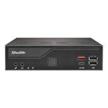 Shuttle PIB-DH810001 DH810 Slim PC, S1851, 1x HDMI (2.1) 1x DP, 1x USB-C (DP), 2x M.2, 2x LAN Shuttle PIB-DH810001 DH810 Slim PC, S1851, 1x HDMI (2.1) 1x DP, 1x USB-C (DP), 2x M.2, 2x LAN