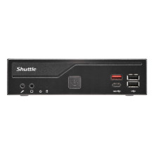 Shuttle XPC slim DH810 (juoda, tinkama) Shuttle XPC slim DH810 (juoda, tinkama)
