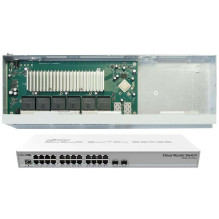 MikroTik CRS326-24G-2S+RM Switch, 24x RJ45 1000Mb / s, 2x SFP+ MikroTik CRS326-24G-2S+RM Switch, 24x RJ45 1000Mb / s, 2x SFP+
