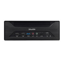 Shuttle Barebone plonas XH610 SO-DDR4 juodas