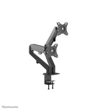 Neomounts DS70-700BL2Gas Spring Mount, clamp / grommet, Dual-mount, 17 - 27 inch