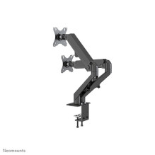 Neomounts DS70-700BL2Gas Spring Mount, clamp / grommet, Dual-mount, 17 - 27 inch
