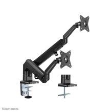 Neomounts DS70-810BL2 Desk Mount ultra flat, clamp / grommet, Dual-mount, 17 - 32 inch