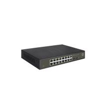 LevelOne GES-2118 Hilbert 18 prievadų Gigabit valdomas L2 Smart Lite tinklo jungiklis, 16x Gigabit RJ45, 2x SFP LevelOne GES-2118 Hilbert 18 prievadų Gigabit valdomas L2 Smart Lite tinklo jungiklis, 16x Gigabit RJ45, 2x SFP
