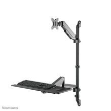Neomounts WL90-325BL1 height adjustable wall mounted workstation for 17-32" screens, keyb