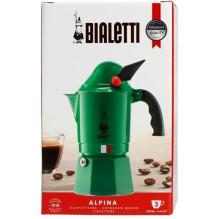 Bialetti Pertrauka Alpina 3 puodeliai Bialetti Pertrauka Alpina 3 puodeliai