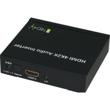 Techly HDMI 2K4K garso įterpėjas HDMI / TOSLINK / stereo L / R