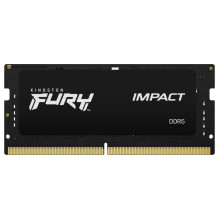 Kingston FURY Impact / SO-DIMM DDR5 / 16 GB / 4800 MHz / CL38 / 2×8 GB / čierna