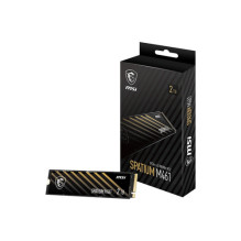 SSD, MSI, SPATIUM M461, 2TB, M.2, PCIE, NVMe, 3D NAND, Write speed 4200 MBytes / sec, Read speed 5000 MBytes / sec, 2.15