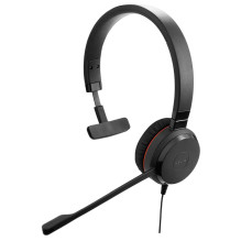 Jabra Evolve 20 SE, Mono MS, USB C / A, Leather